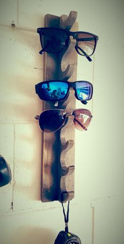 Weathered Sunglasses rack