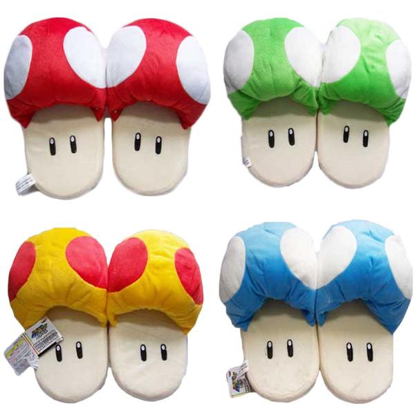 Super Mario Mushroom Slippers