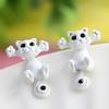 Through Your Ear Hanging Cat Earrings