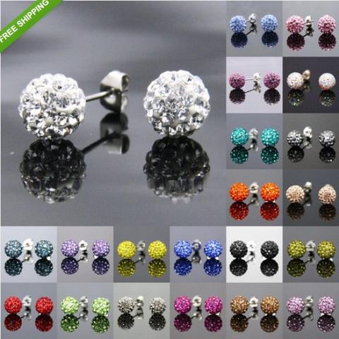 Micro Disco Ball Studs