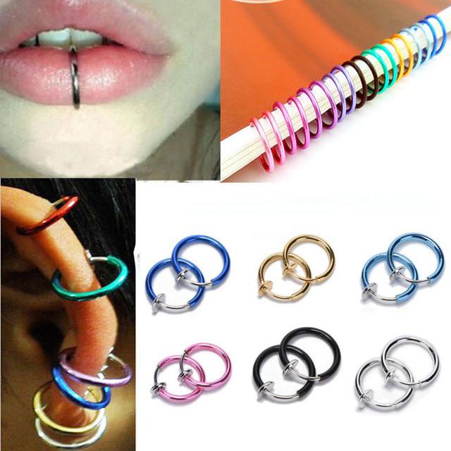 Fake piercing rings deals