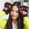 Paws Fingerless Winter Gloves