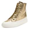 Golden High Top Sneakers