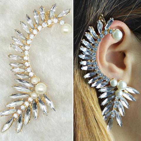 Crystal Ear Cuffs