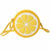 Lemon Pattern Zipper Crossbody Bags