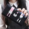 3 Cats Leather Wallet