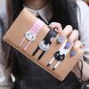 3 Cats Leather Wallet