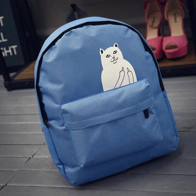 Cat Flipping You Off Bag Street Stylers