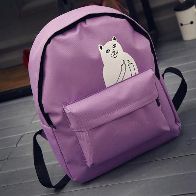 Cat Flipping You Off Bag Street Stylers