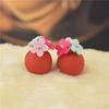 Ball Flower Earrings
