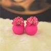 Ball Flower Earrings