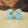 Ball Flower Earrings