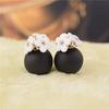 Ball Flower Earrings