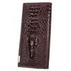Crocodile Surfaces Leather Wallet