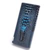 Crocodile Surfaces Leather Wallet