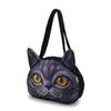 Funny Cat Face Shoulder Handbag
