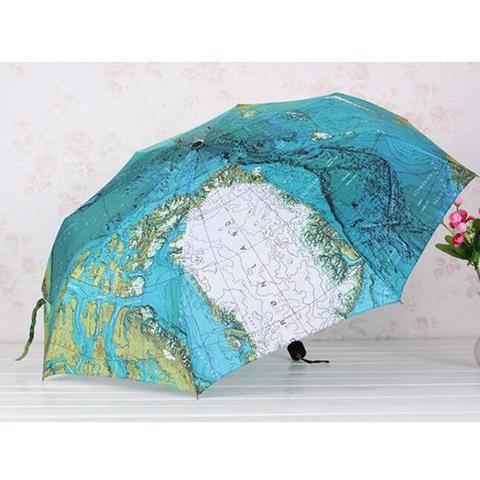 World Map Umbrella
