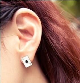 Poker Texas Hold 'em Earrings