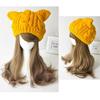 Cat Ears Winter Wool Beanie