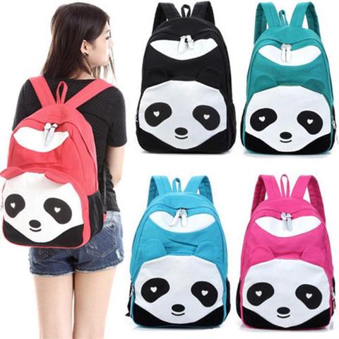 Panda Bear School Bag