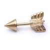 Steel Arrow Stud Earring
