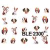 Dogs Nail Art Stickers