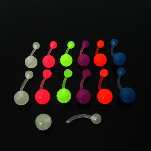 Glow In The Dark Belly Ring
