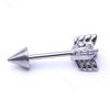 Steel Arrow Stud Earring