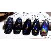 Rainbow Light Nail Art