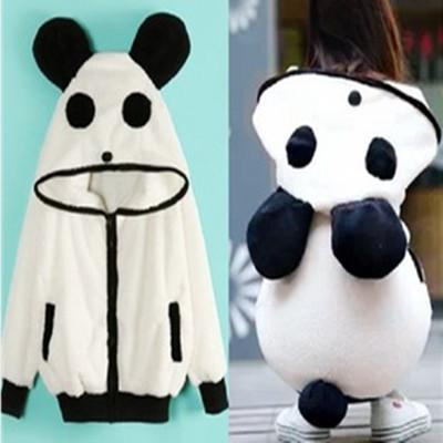 Panda Hoodie with Ears