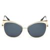 Cat Eye Mirrored Sunglasses