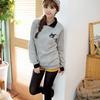 Cat Lapel Pullover Sweatshirt