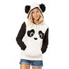 Panda Bear Hoodie with Ears