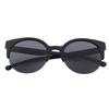 Round Half Frame Cat Eye Sunglasses