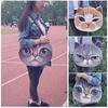Funny Cat Face Shoulder Bag