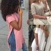 Casual Split Sleeve Top