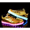 Golden LED Luminous Shoes