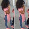 Casual Split Sleeve Top