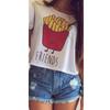 Hamburger And French Fries BFF T-shirt