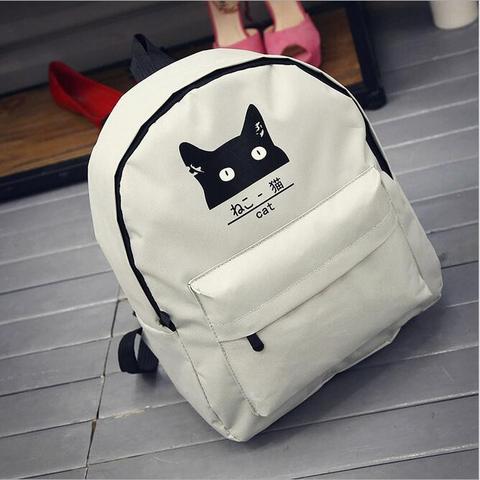 Cat flipping off backpack outlet
