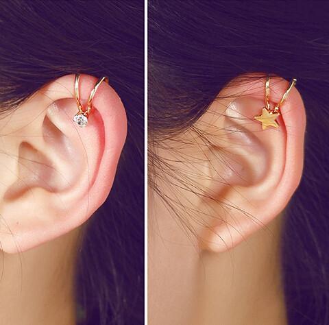 Star Clip On Earrings Street Stylers