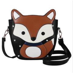 Leather hotsell fox purse