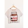 Nutella Crop Top