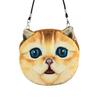 Funny Cat Small Shoulder Bag/Coin Purse