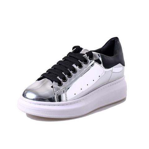 Chrome Round-Toe Shoes