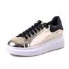 Chrome Round-Toe Shoes