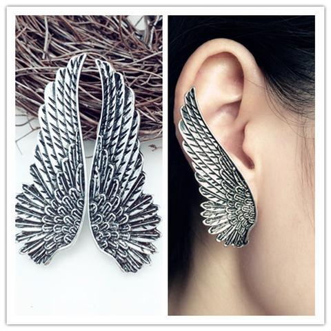 Wings Clip On Earring