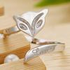 Silver fox ring