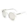 Transparent Frame Vintage Sunglasses