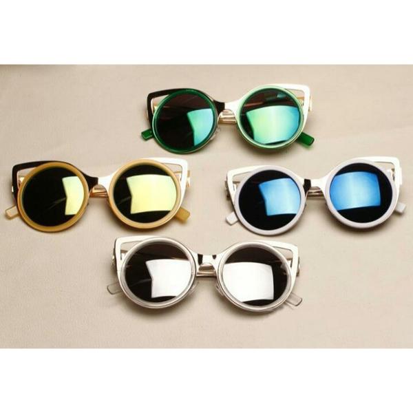 Round Cat Eye Sunglasses